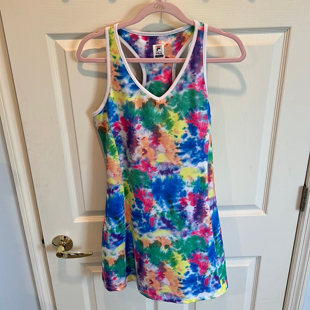 Fila Tie dye Racerback Athletic Dress